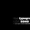 I love typography