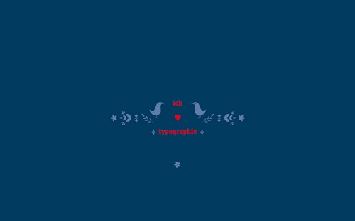 I love typography