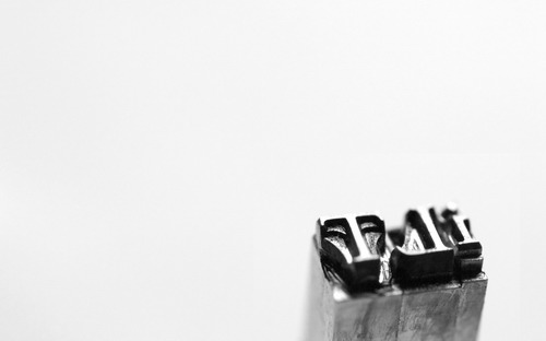 I love typography