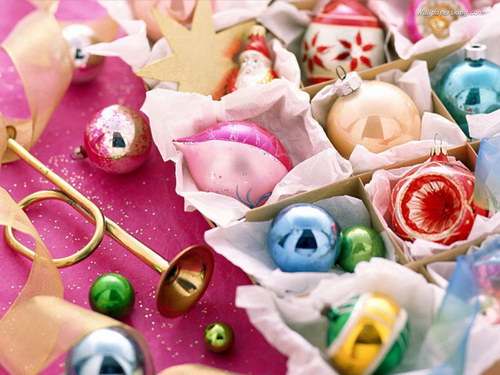 Новогодние обои на рабочий стол