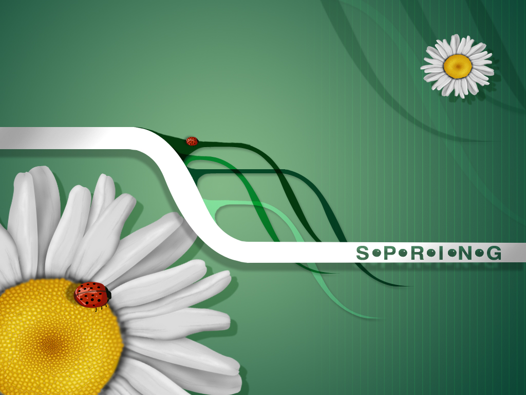 Легкие рисованые обои