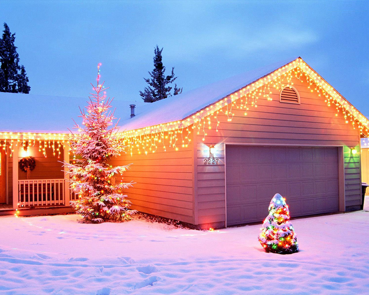 Рождественские и новогодние обои